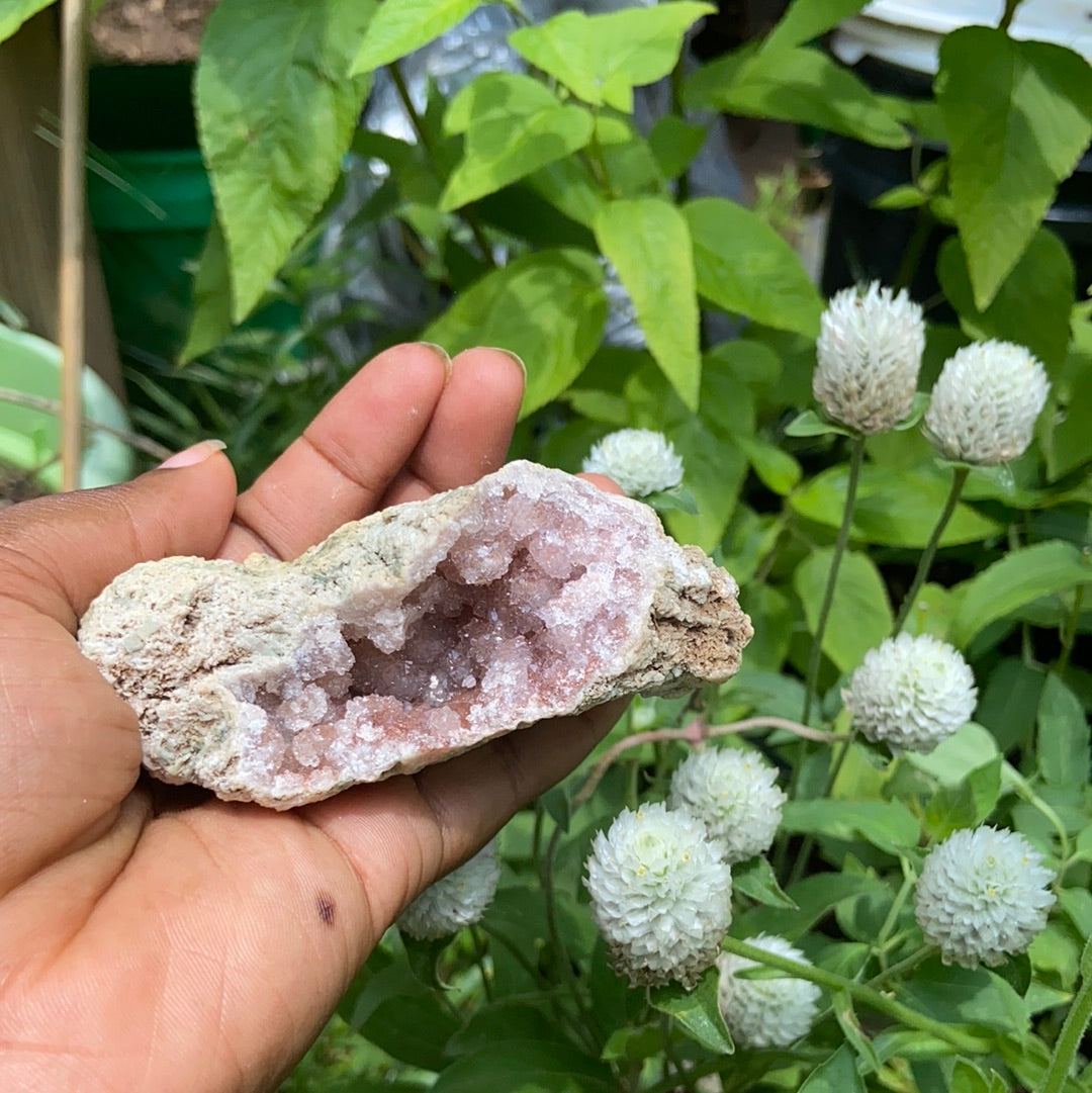 Pink Amethyst Centerpiece