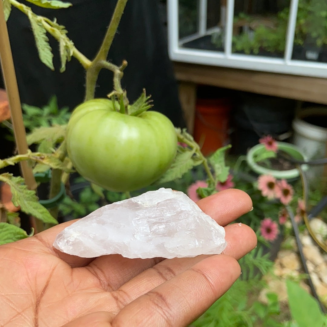 Raw Rose Quartz