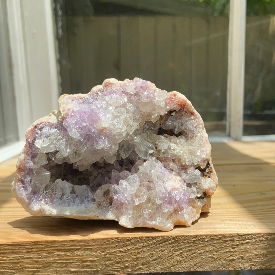 Pink Amethyst Centerpiece