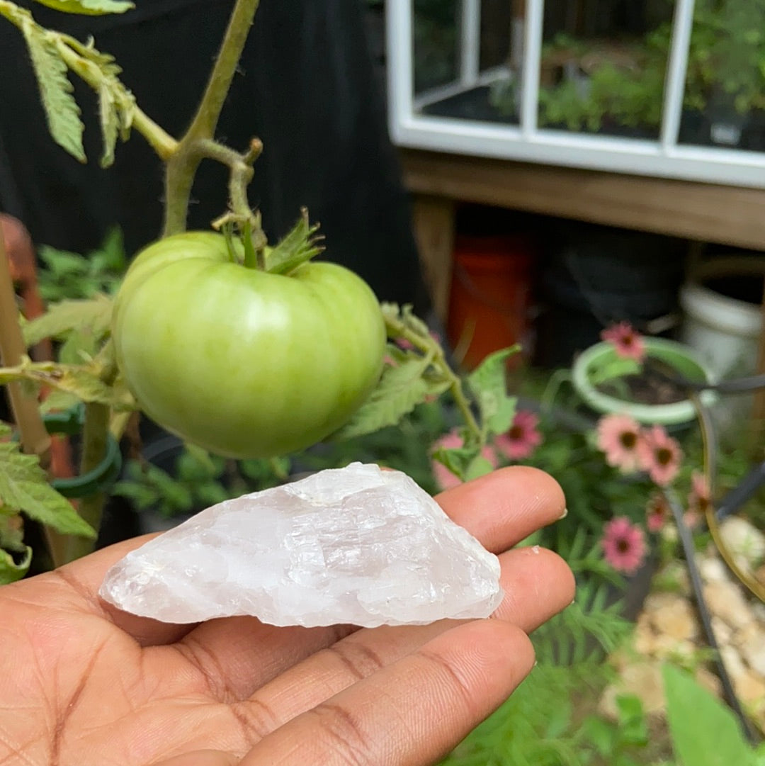 Raw Rose Quartz