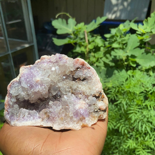 Pink Amethyst Centerpiece