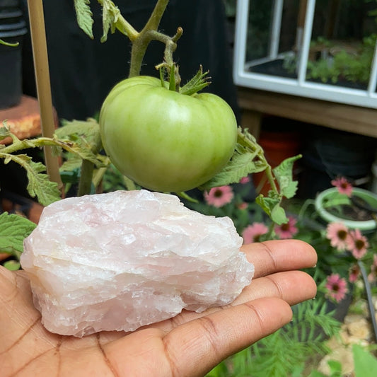 Raw Rose Quartz